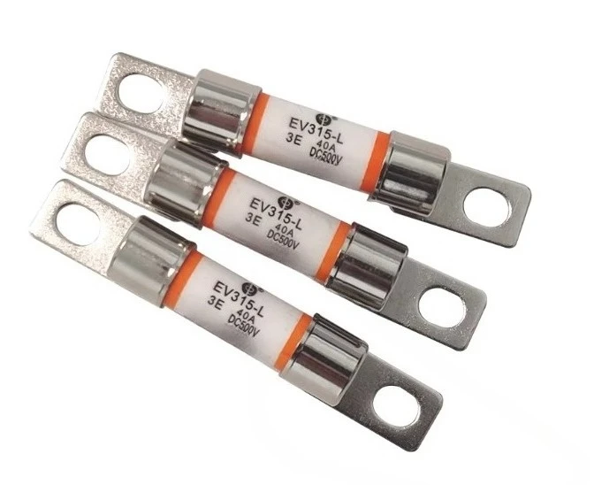 1PCS fuse tube fittings EV315-L-3E10A-15A-20A-30A-40A 500VDC accessories