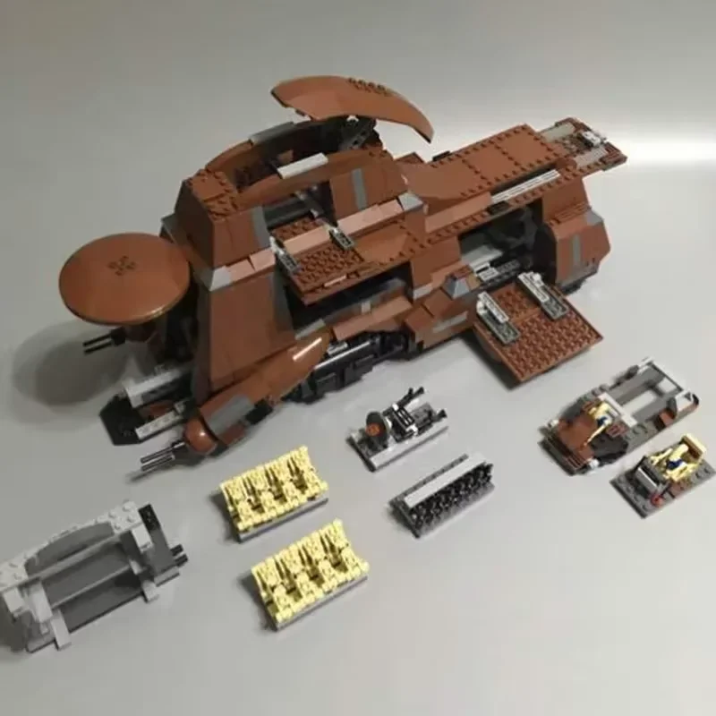 1326 قطعة MOC-7662 الاتحاد التجاري MTT اللبنات نموذج الطوب مركبة مواصلات عسكرية اللعب هدايا عيد الميلاد عيد الميلاد #2