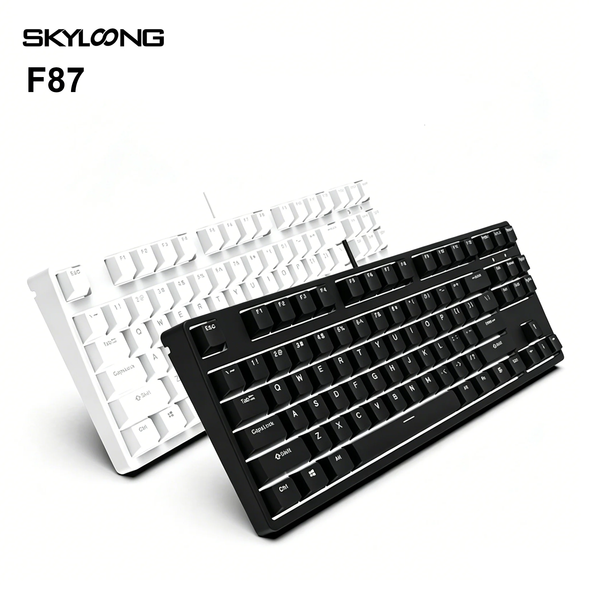 【skyloong-f87】-tastiera-da-gioco-wireless-con-switch-meccanici-hot-swappable-luci-rgb-keycap-in-pbt-tastiera-da-ufficio-per-pc-al-80-bluetooth