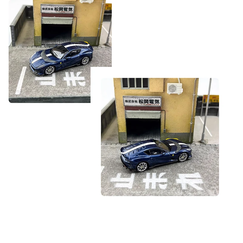 

Масштабная модель автомобиля BBR 1:64 812 Competitizone из сплава, статическая, коллекционная, для демонстрации, игрушка, подарок, сувенир, украшение