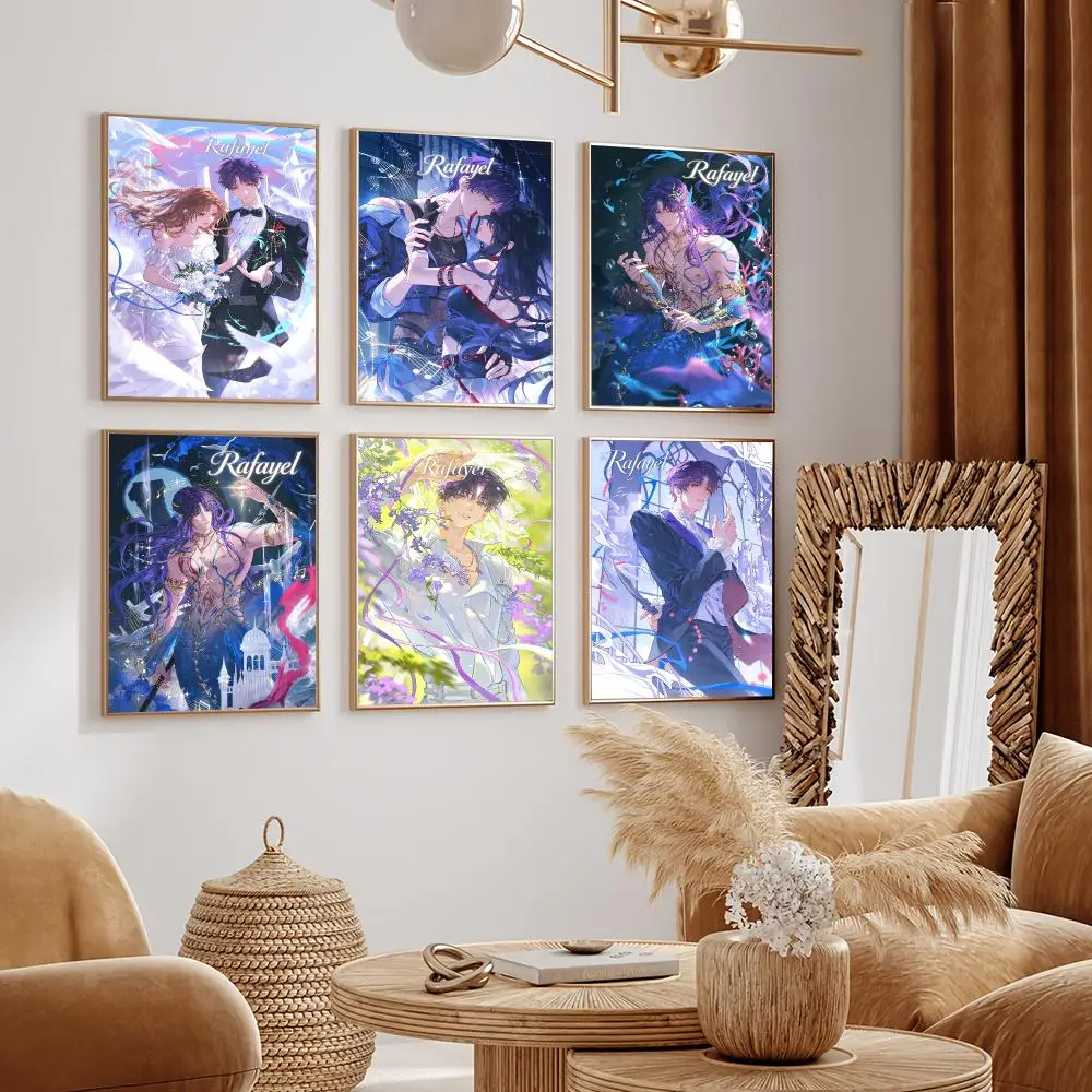 game Love and Deepspace Qi Yu Trendy Classic HD Self-Adhesive Waterproof Art Poster Room Decor, New Arrival On Sale