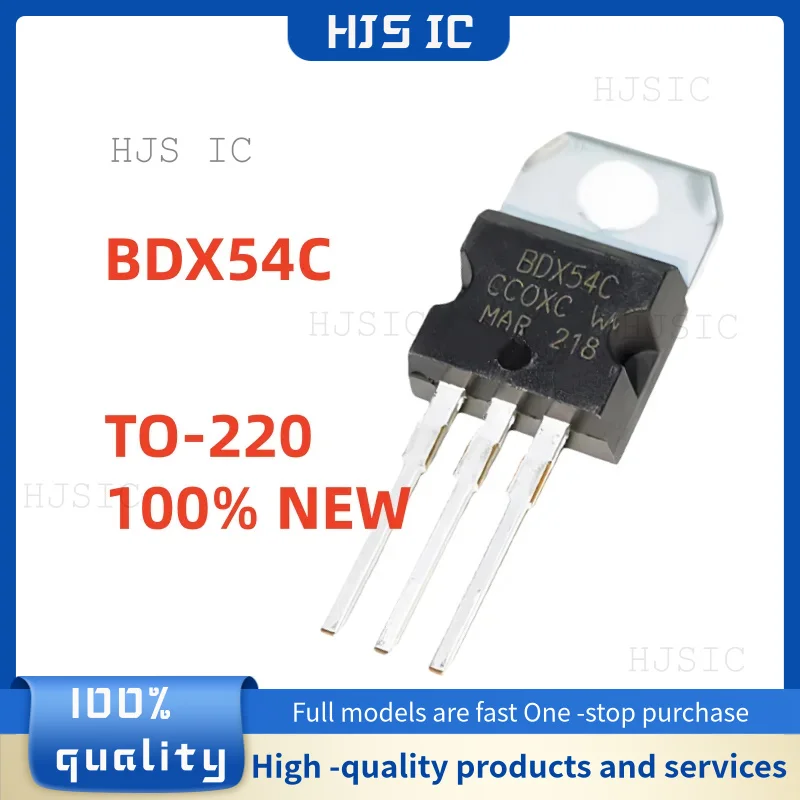10PCS 100% NEW BDW93C BDW94C BDX33C BDX34C BDX53C BDX54C BD239C BD240C BD241C BD242C BD243C BD244C TO-220 Darlington Transistor