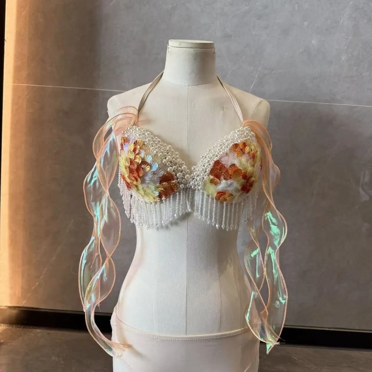 

Original Design Handmade Bikini, Mermaid Performance Swimsuit For Aquarium Shooting