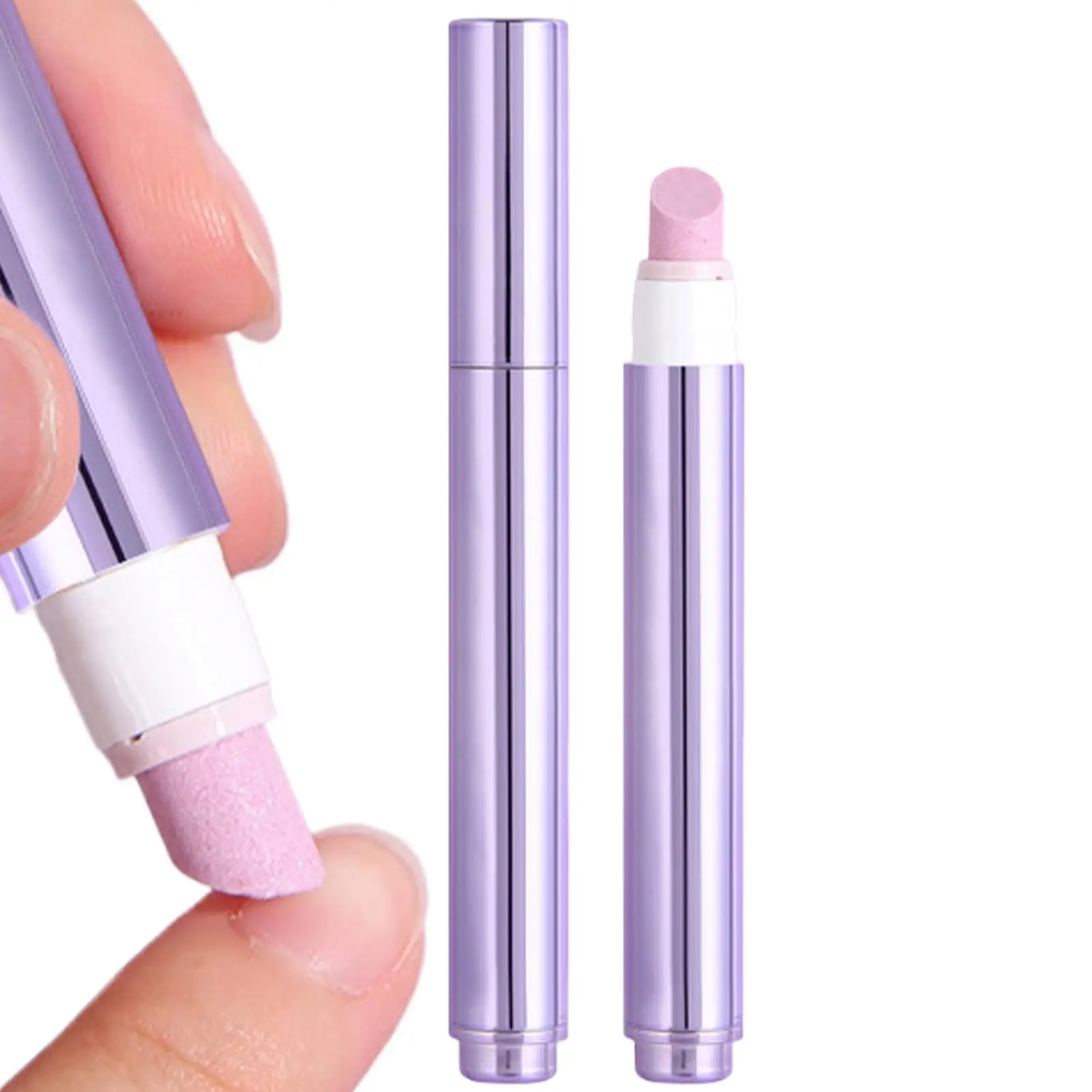 Pluma para el cuidado de las uñas 2 en 1 con punta de cerámica para uñas colgantes, uñas secas y dañadas, hidrata, fortalece, ilumina el cuidado de las uñas, pluma de aceite para cutículas
