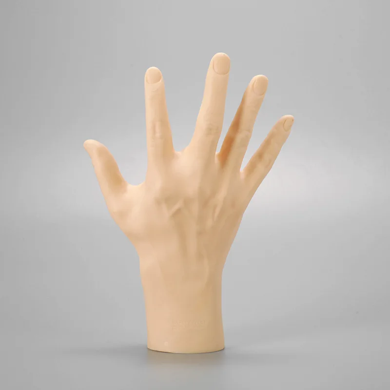 男性マネキンハンドディスプレイ小道具クリエイティブポーズ用プラスチック偽ハンドモデル