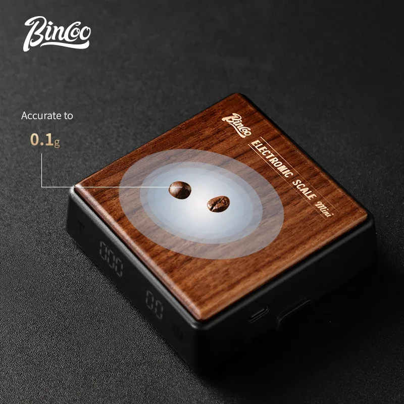 Bincoo electronic coffee scale Italian coffee bean weighing smart hand made mini professional coffee scale coffee equipment Hot