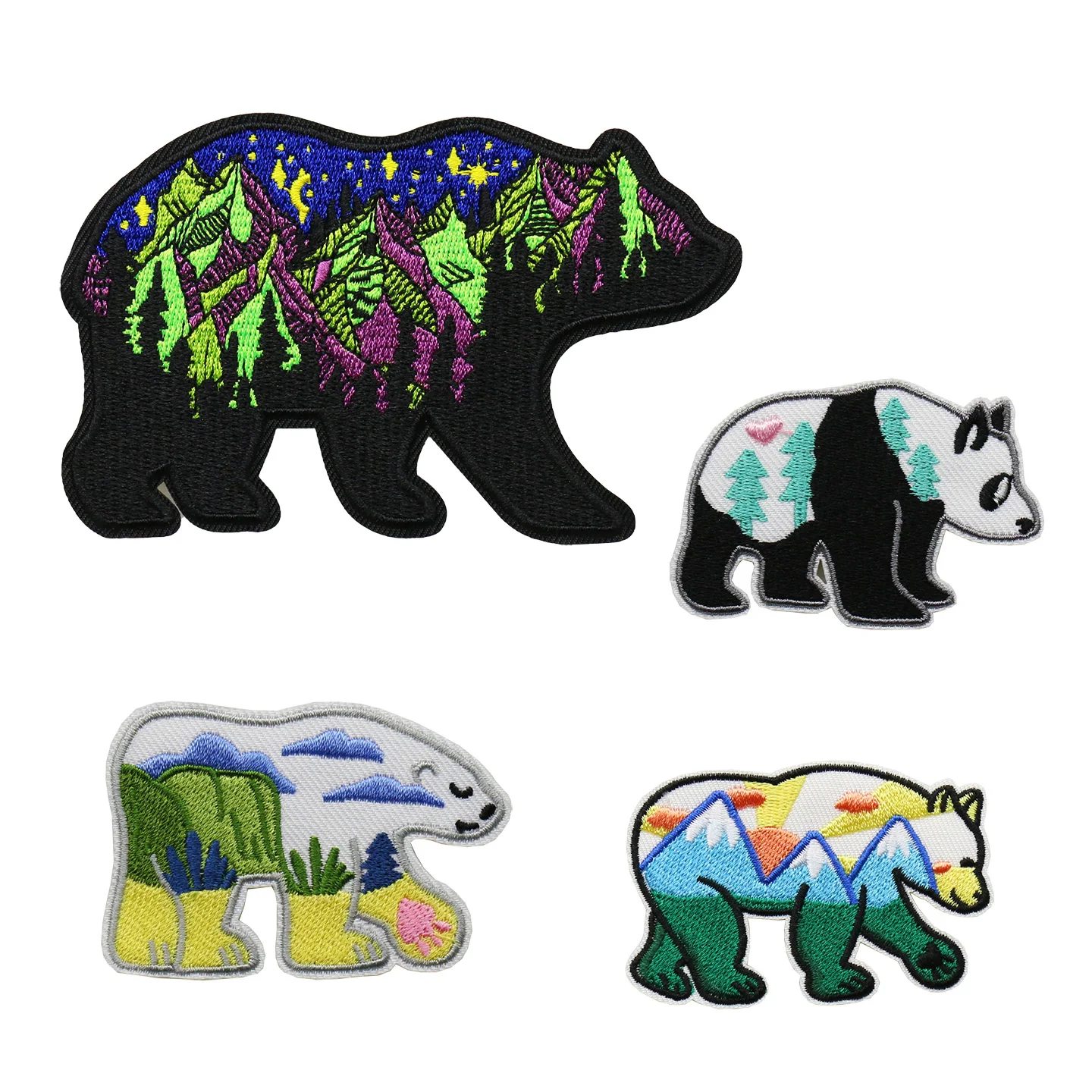 

Вышитая нашивка «Арктический медведь» для одежды, сумок, джинсов, декора. Высокое качество. Производитель из Китая.