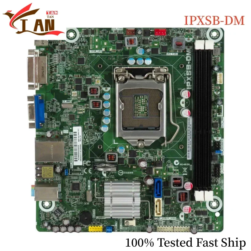 

IPXSB-DM для материнской платы HP CQ29 683037-001 691719-001 LGA 1155 DDR3, материнская плата, 100% протестирована, быстрая доставка TT