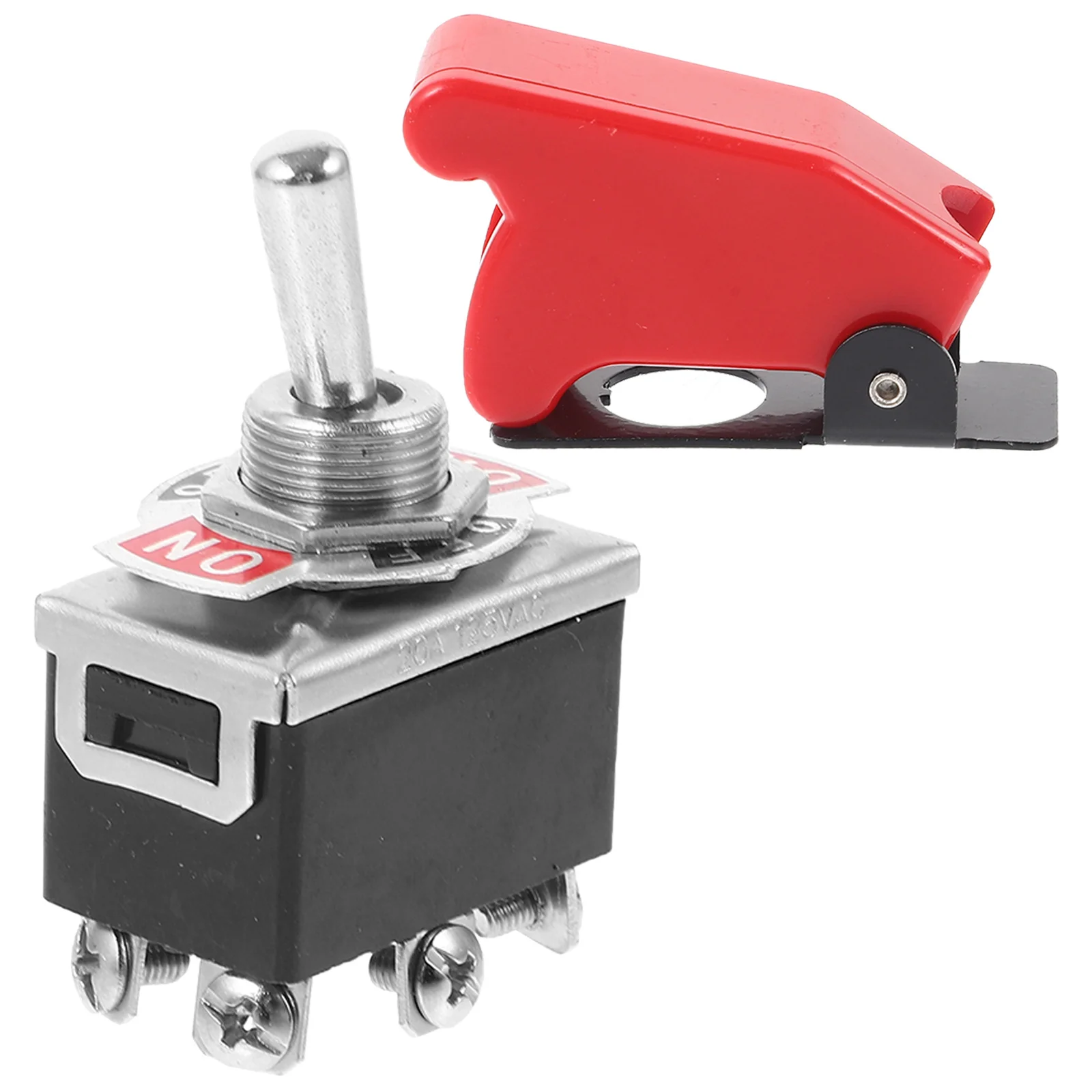 

Red 203A Heavy Duty Waterproof Waterproof On Off Way 3 Way Toggle Dpdt 12V Car 3 Position Toggle Dashboard