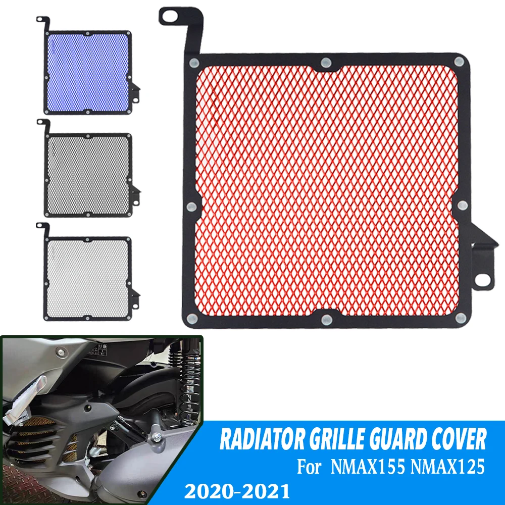 

For Yamaha N-MAX NMAX 155 125 V2 NMAX155 NMAX125 Motorcycle Radiator Protection Guard Grille Cover 2020~2025 2024 2023 2022 2021