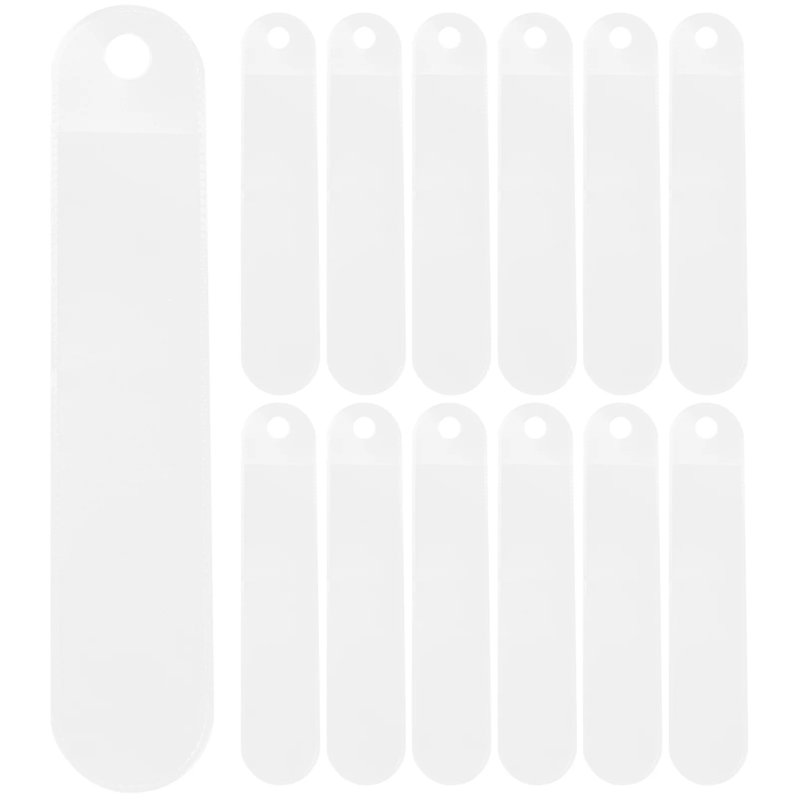 

50pcs Matte Lightweight Sleeve Pen Bag Pen Storage Case For Office School Supplies Organizer