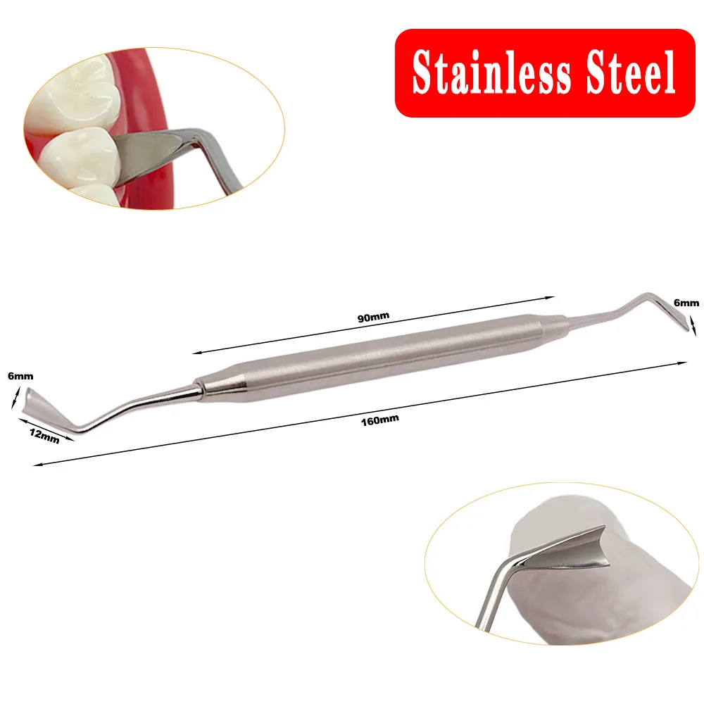 

Dental Separator Stainless Steel Gingival Retractor for Dental Implants Gum Isolator and Protector A Surgical Tool for Dentists