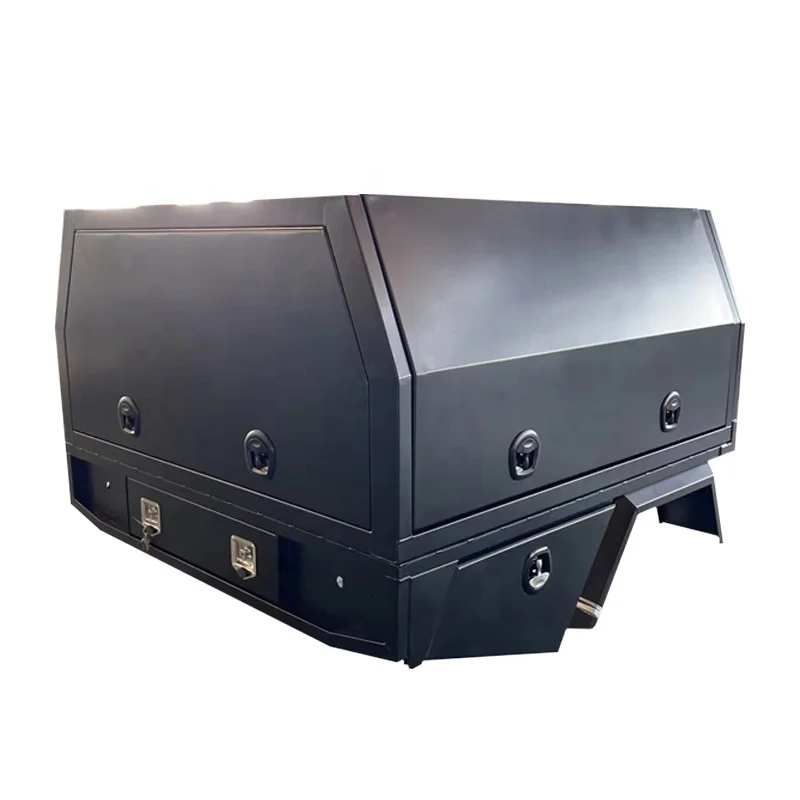 Wholesale Roof Top Aluminum Ute Canopy Tray With Tool Box