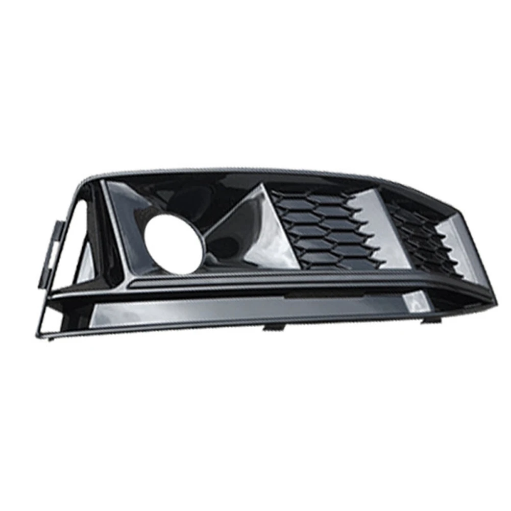 

A04G-Front Bumper Fog Light Grille Fog Lamp Frame For A4 S-Line S4 B9 2017-2018