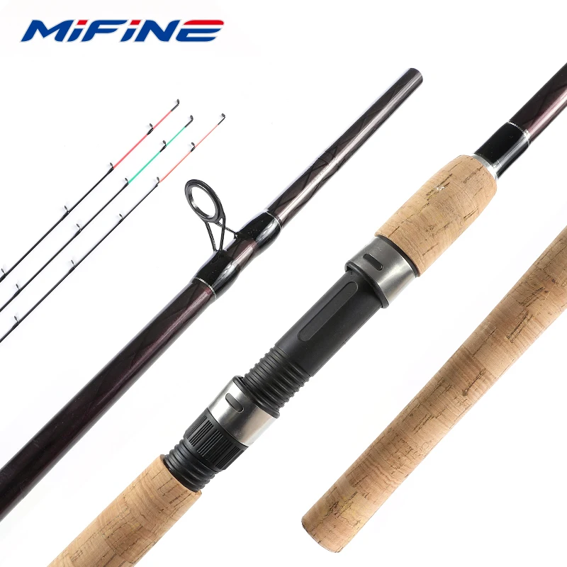 MIFINE FUSION FEEDER Fishing Rod Lure Weight 60-120G 2.7M/3.0M/3.3M/3.6M/3.9M 3 Sections with 3 Tips  Feeder Rod Spinning