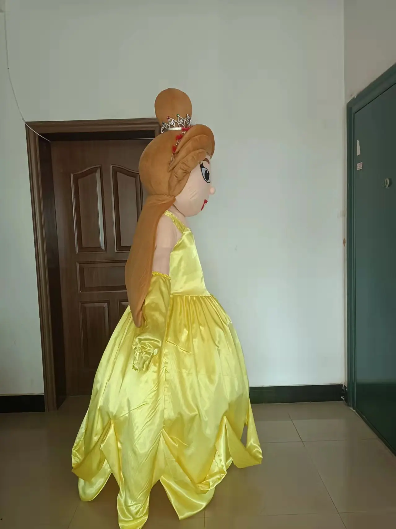 Saia longa menina mascote traje fantasia vestido adulto tamanho frete grátis