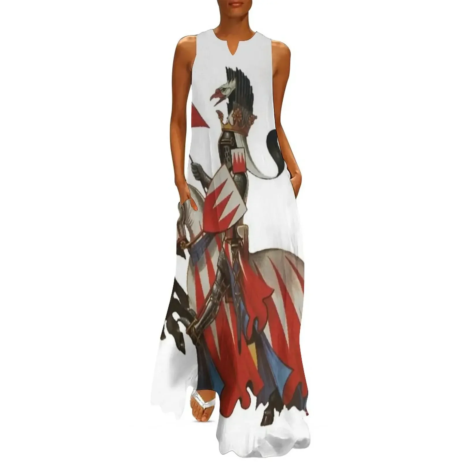 

Good Knight - White Long Dress women dress long dresses for women dress korean style elegant guest wedding