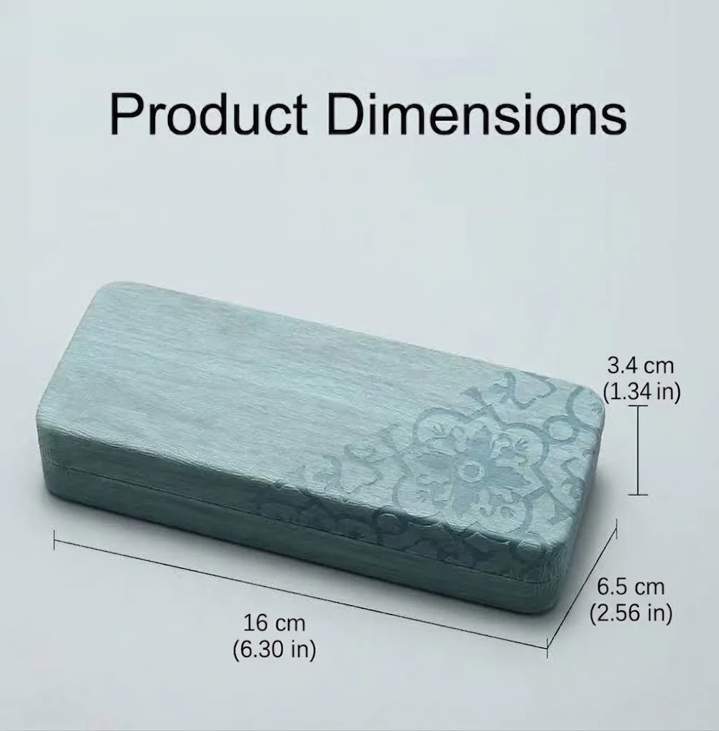 Vintage  Pattern Hard Glasses Case Portable Protective Eyewear Box Eyeglasses Storage Organizer for Reading Glasses Sunglasses