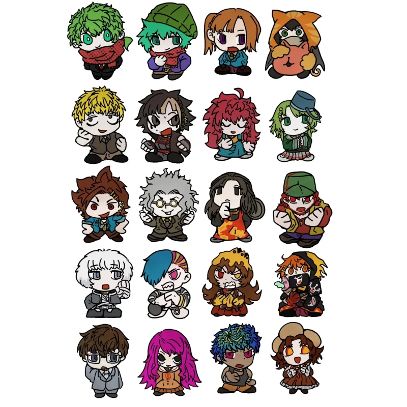 Брелок для ключей Hiyori Sou для женщин Kizuchi Kanna, брелок для ключей для мужчин Your Turn To Die -Death Game By Majority, акриловая подвеска, подарок для девочки