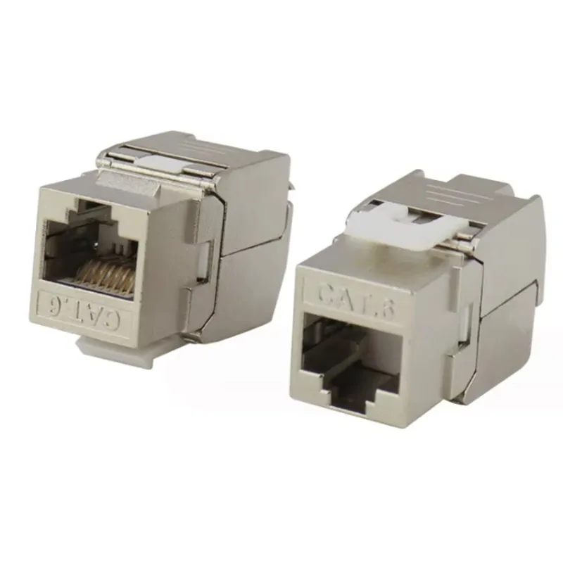 

CAT6 CAT6A FTP Keystone Jack RJ45 8P8C Socket Keystone RJ45 Toolless Keystone Jacks