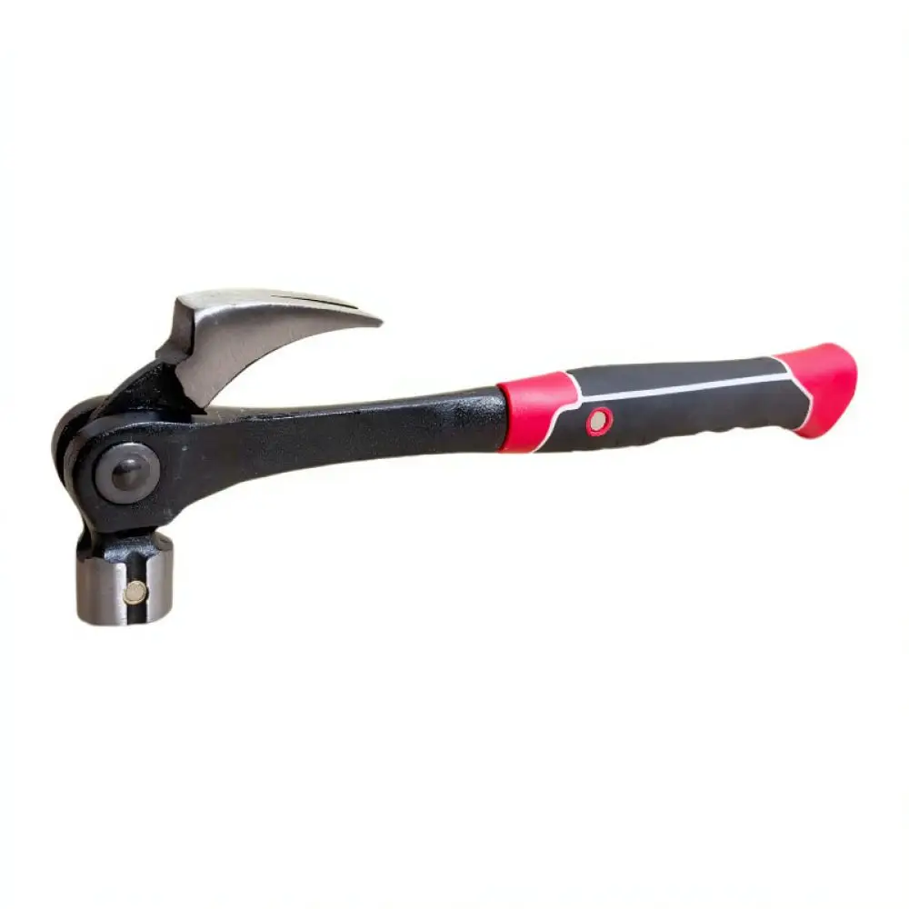 Premium Carbon Steel Claw Hammer Integrated Design Adjustable Angle Nail Extractor Tool For Construction Home Renovation Work