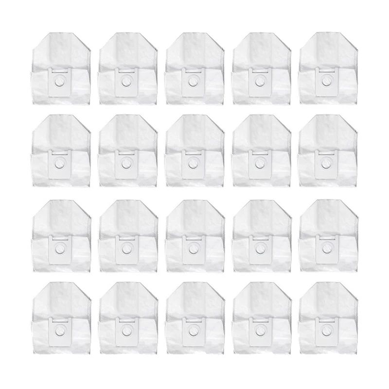 

ABUF-20Pcs Replacement For ROIDMI EVE Plus Robot Vacuum Cleaner Parts Dust Bag Accessories