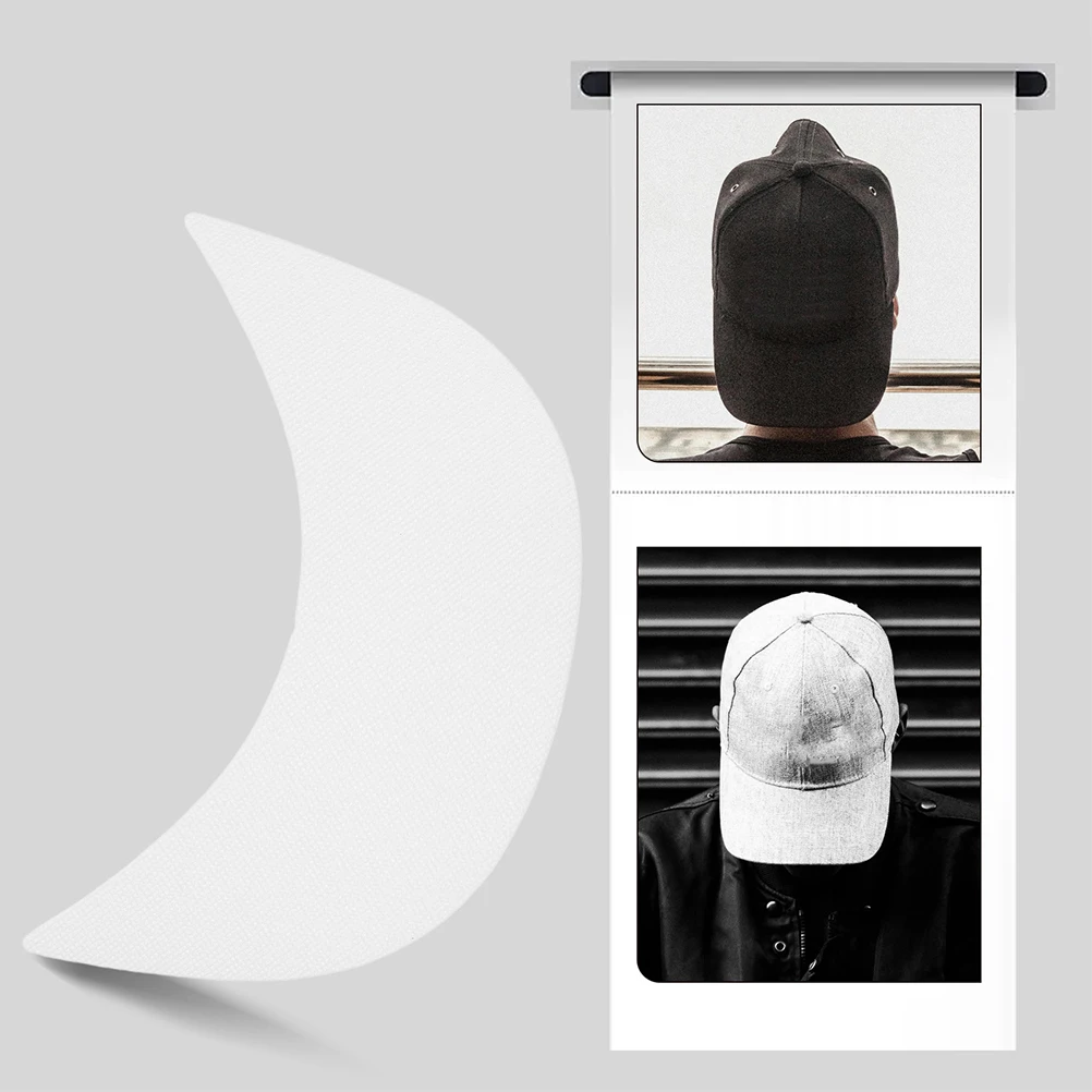 

20pcs Hat Brim Shaper Baseball Cap Inserts Plastic Eyebrow Accessories Visor Replacement Hat Supports Sun Protection