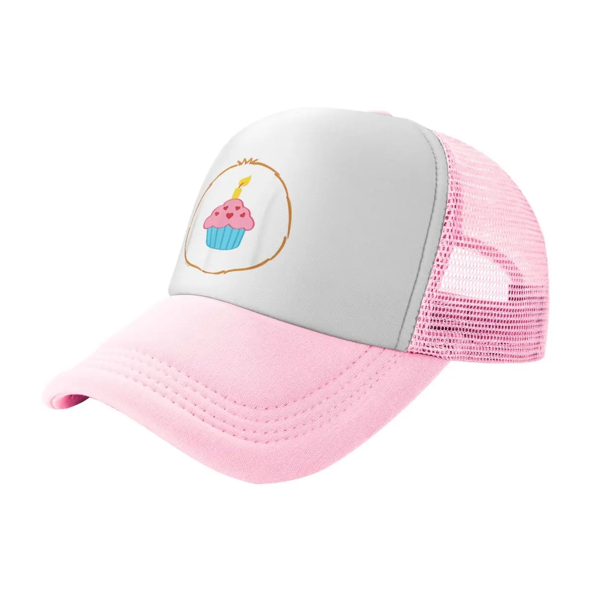 Care Bears Halloween Birthday Bear Cupcake Badge Cap Men Women Hip-Hop Hats Sun Hat Sun Caps Adjustable  Baseball Caps Summer