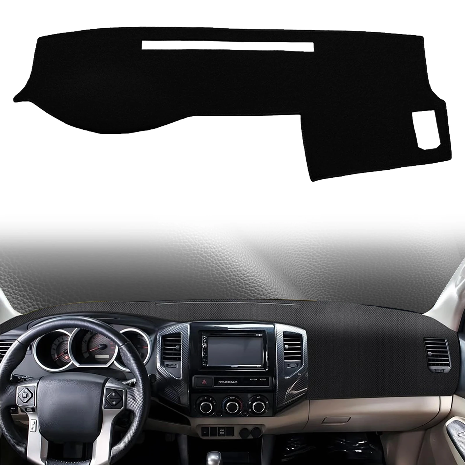 

for Toyota Tacoma 2005 2006 2007 2008 2009-2015 Car Dashmat Dashboard Cover Pad DashMat Sunshade Protective Carpet Accessories