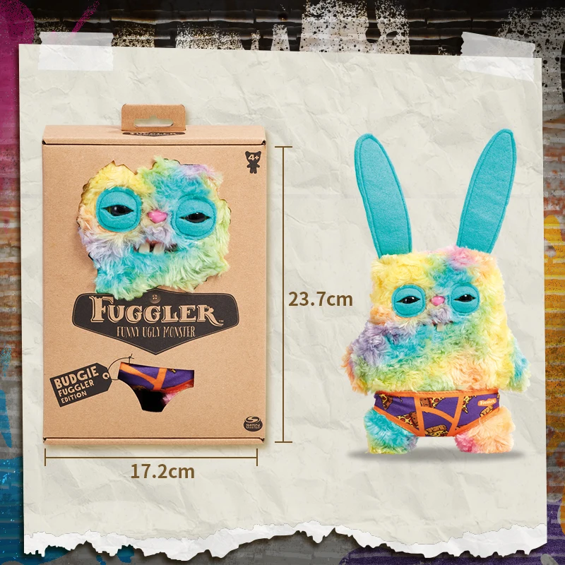 

Fuggler Underwear Series Dolls Cute and Adorable Tooth Figurines Funky Tooth-shaped Plush Toys Quirky Plush Animal Dolls