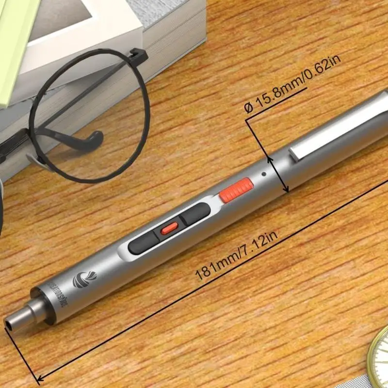 Chave broca elétrica portátil H9EC Conjunto fenda com luz para reparos domésticos