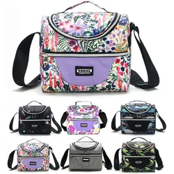 7L Cute Kids Shoulder Lunch Cooler Bag girl's Thermal Lunch Box Women Handbag Insulated children's School Bento Tote Bags