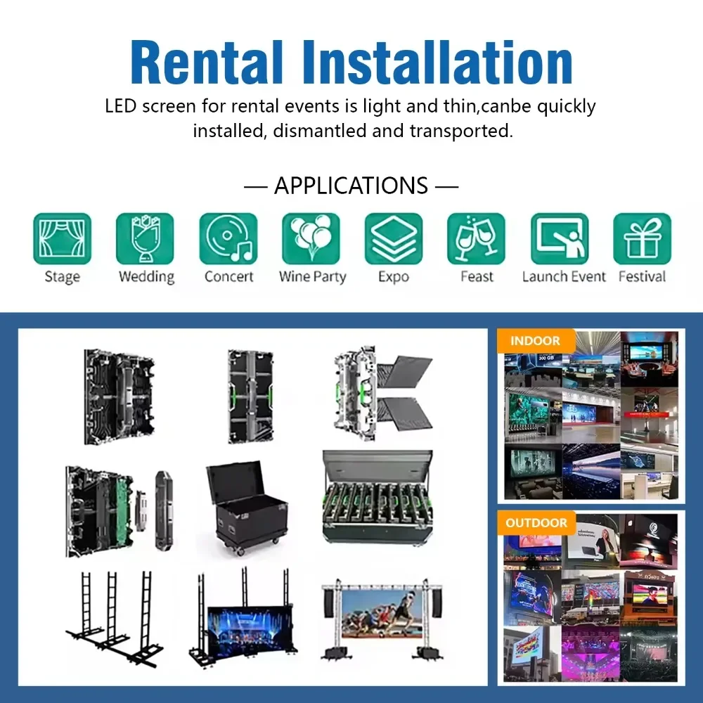 Nightclub Dj Booth Led Display Digital Indoor Display P2.9