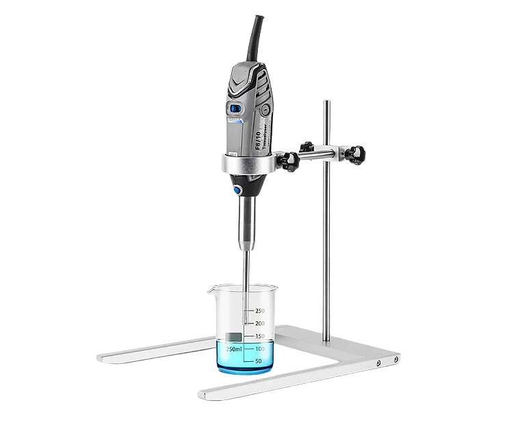F6-10 High Speed  Laboratory Mini Hand Held Emulsifying Homogenizer Mixer/laboratory Homogenizer Price Machine