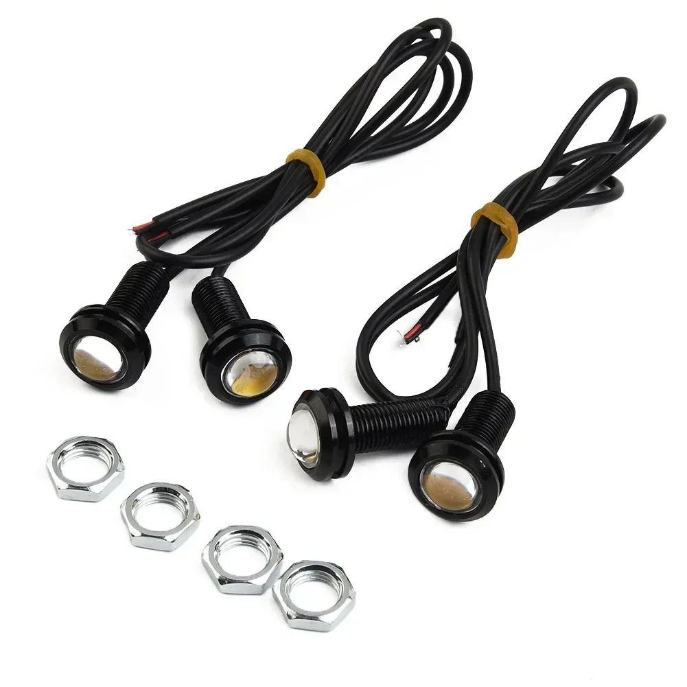 4pcs DC 12V 3000k LED Amber Grille Lighting Kit Truck For Ford SUV Style Waterproof Explosion-proof Shockproof No Pollution