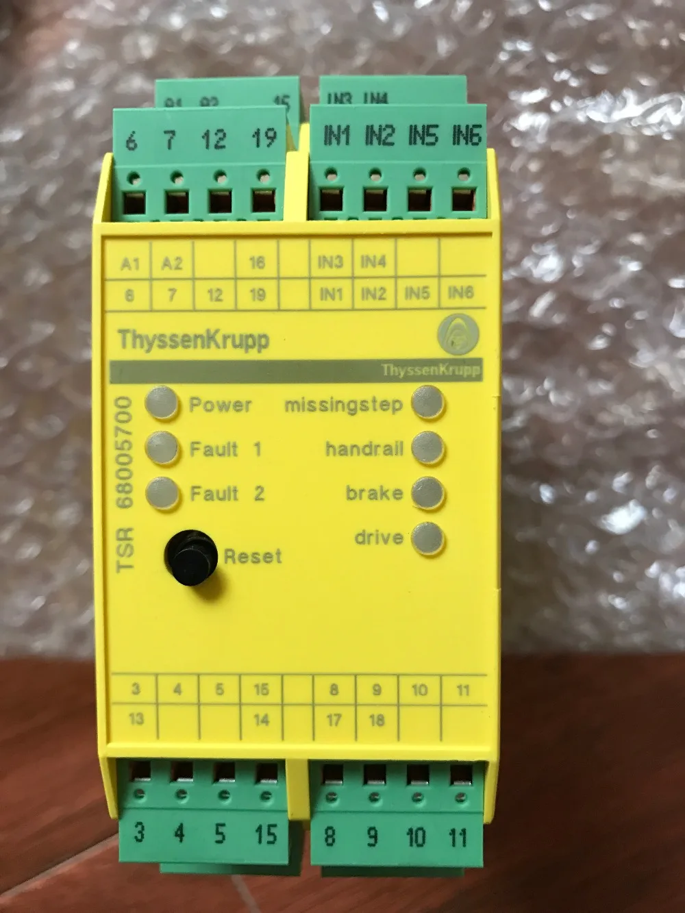

A6 TSR Escalator Speed Monitor TSR 68005700