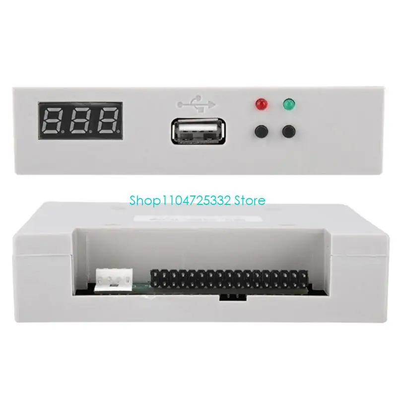 P5EA USB Floppy Disk Reader Drive Emulator 3.5in No for Extra Driver Required Plug N
