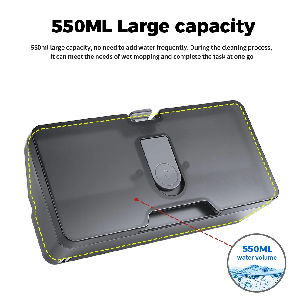 2 in 1 Water Tank Dust Box For Xiaomi MIJIA Robot Vacuum Mop Pro 3C STYJ02YM B106CN for VIOMI V2 V2 PRO V3 Vacuum Cleaner Parts view 5