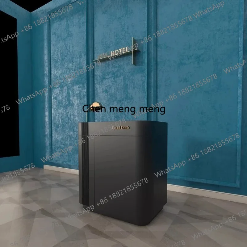 Checkstand Coffee Reception Desks Beauty Podium Storage Vevor Reception Desks Modern Artificial Board Furniture