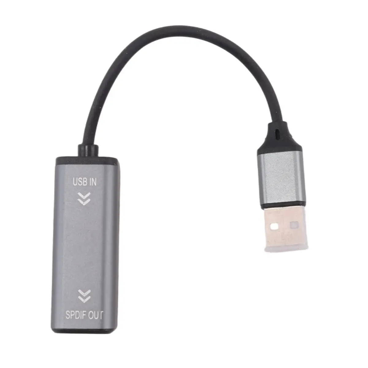 AS62 USB to Optical Audio Converter 16bit/96KHZ Audio Adapter USB to SPDIF Adapter for Connecting Laptop to Soundbar