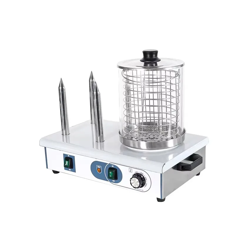 Commercial Electric Four-Sided Sausage Toaster Steam Type Hot Dog Ham Insulation Display Machine Kitchen Kitchen Machines