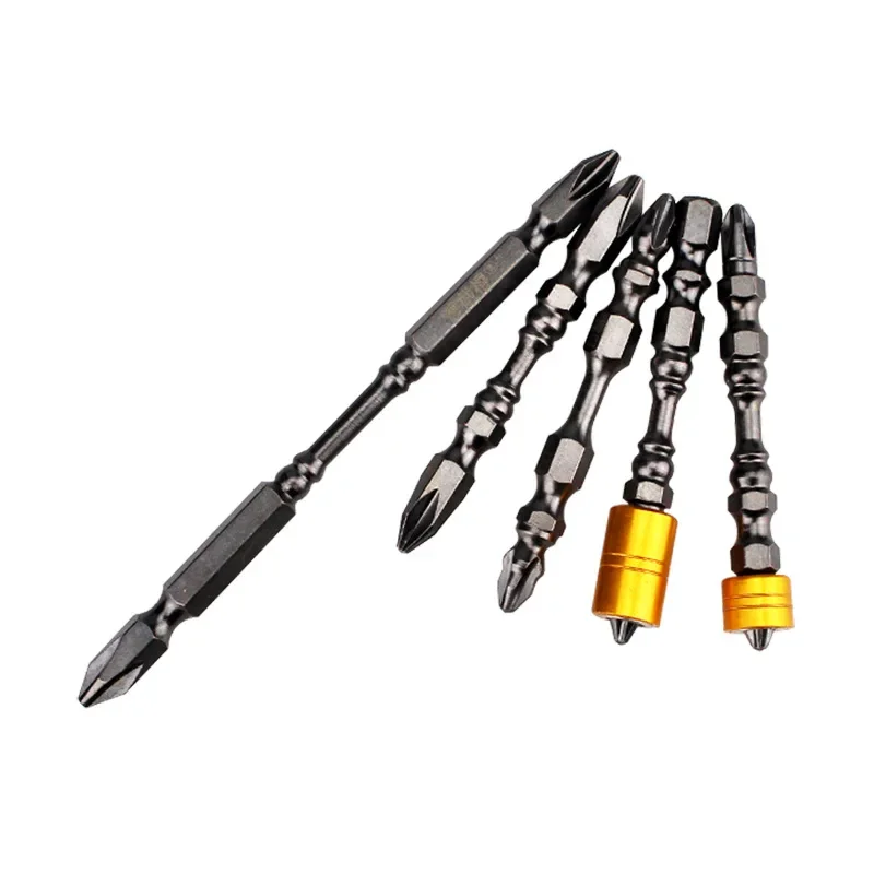 Cross Screwdriver Head, Double Headed Electric Screwdriver Head, Strong Magnetic Screwdriver Head, Electric Hand Drill