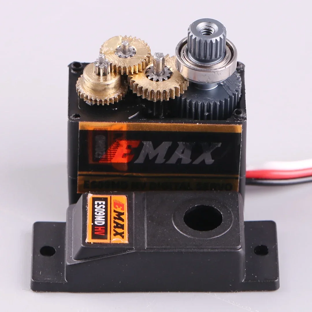 EMAX ES09MD Servo digitale in metallo 14,8 g Servo impermeabile con ingranaggi per accessori per aeroplani per auto elicotteri RC (1/2/4 pezzi)