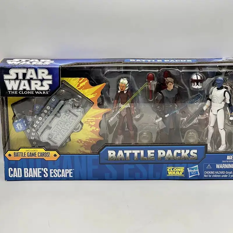 Star Wars Battle Packs Cad Bane's Escape Stop the Zillo Beast Defend of Kamino Capture the Droids 3.75