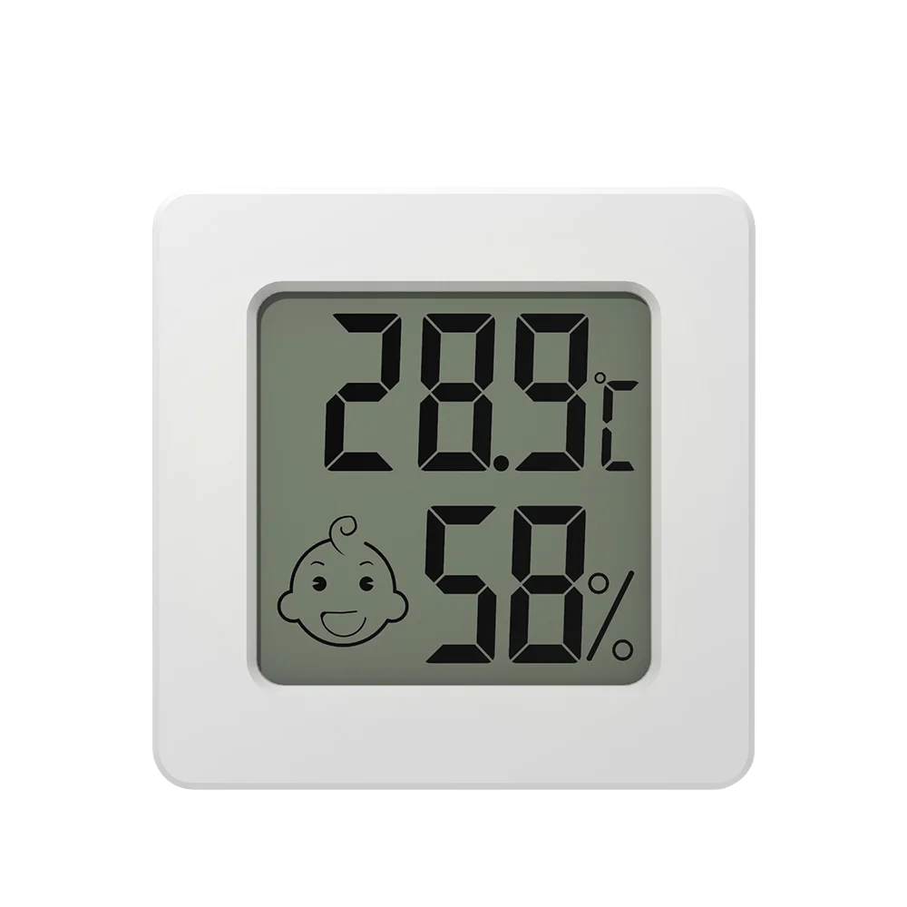 -20℃ ~ 60℃ Mini Digital Electronic Thermo-Hygrometer Comfort Expression Display  Temperature Detect Thermometers for Indoor Room