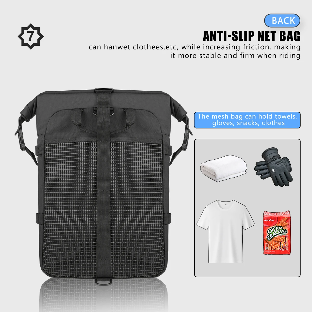 Motorcycle Tank Side Hanging System Motor Fuel Tank Side Bag Base Motor Vest Front Bag Mounting Base