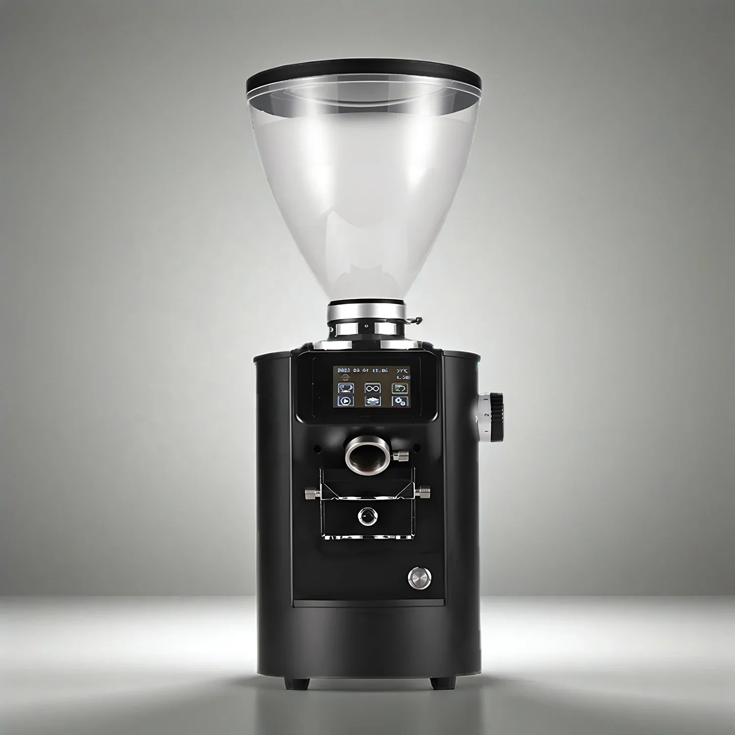 Best Seller Large Capacity Bean Hopper 90mm SUS420  Burr Grinders Flat Wheel 8 Gear Adjusted Coffee Bean Grinder With Scale