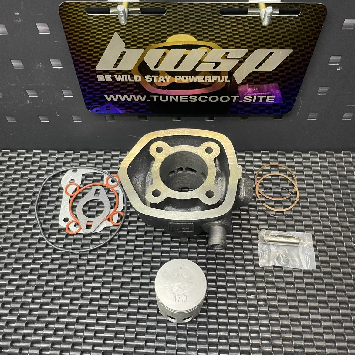 Cylinder Kit 47mm JOG50 MINARELLI 3KJ Big Bore L/c Set Racing Tuning Engine 1E40QMB Parts Jog 50