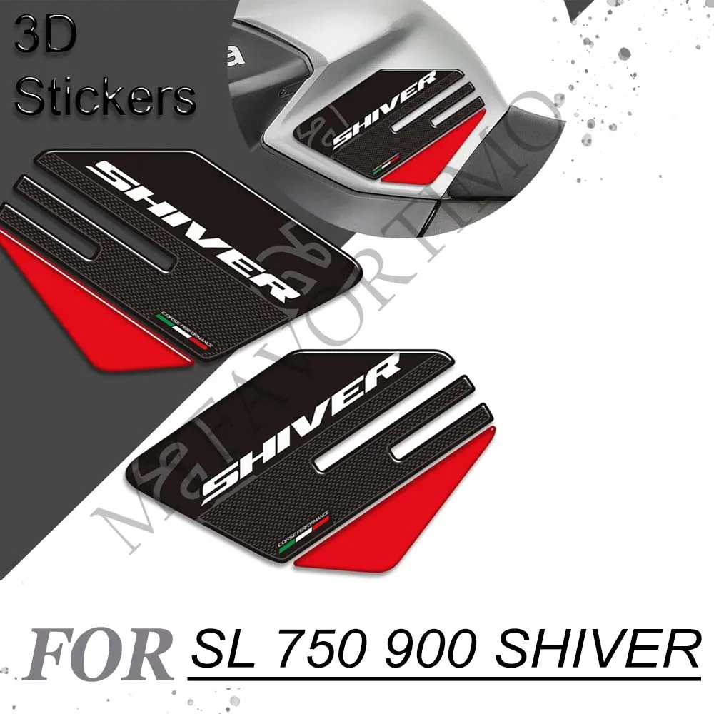 

Motorcycle For Aprilia SL 750 900 Shiver Tank Pad TankPad Grips Gas Fuel Oil Kit Knee Stickers Decals Protector