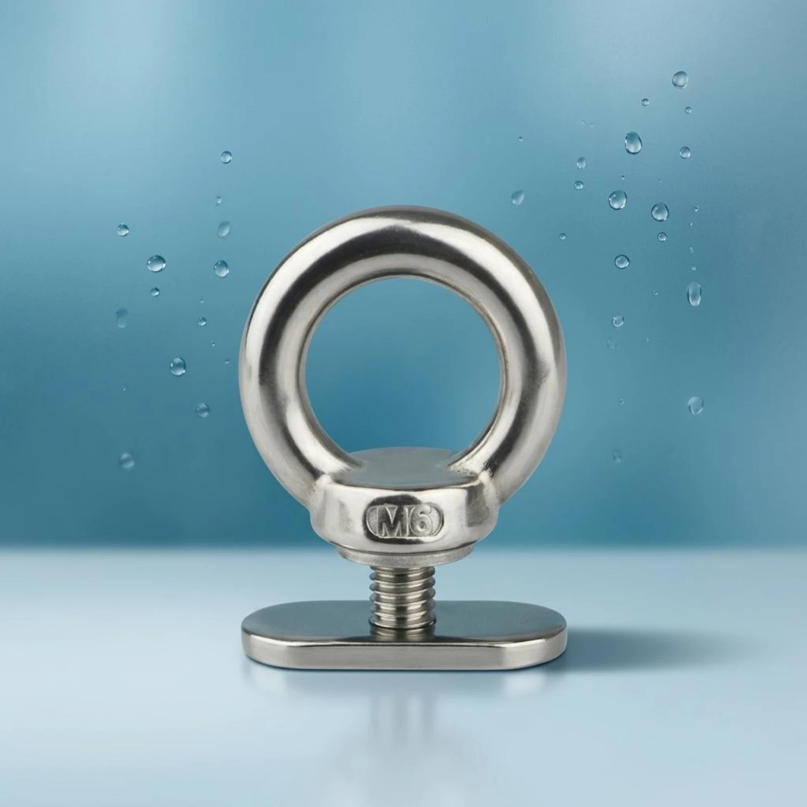 Track Lock Fastener Polished Silver M6 Track Fastener Sliding Rail Bolt 31 G Mounting Bracket Corrosion Resistant